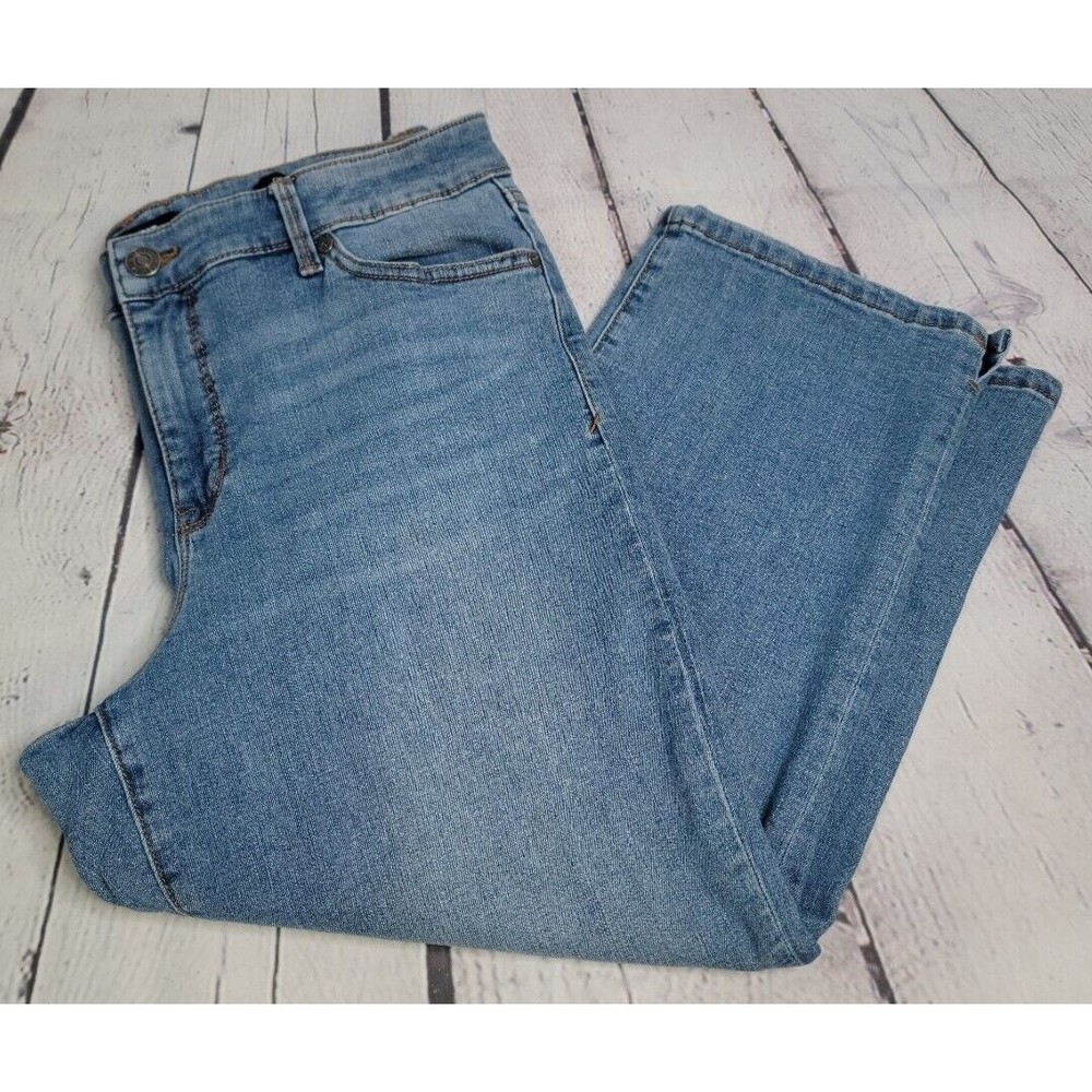 Nine West Jeans Denim Chrystie Capri size 12